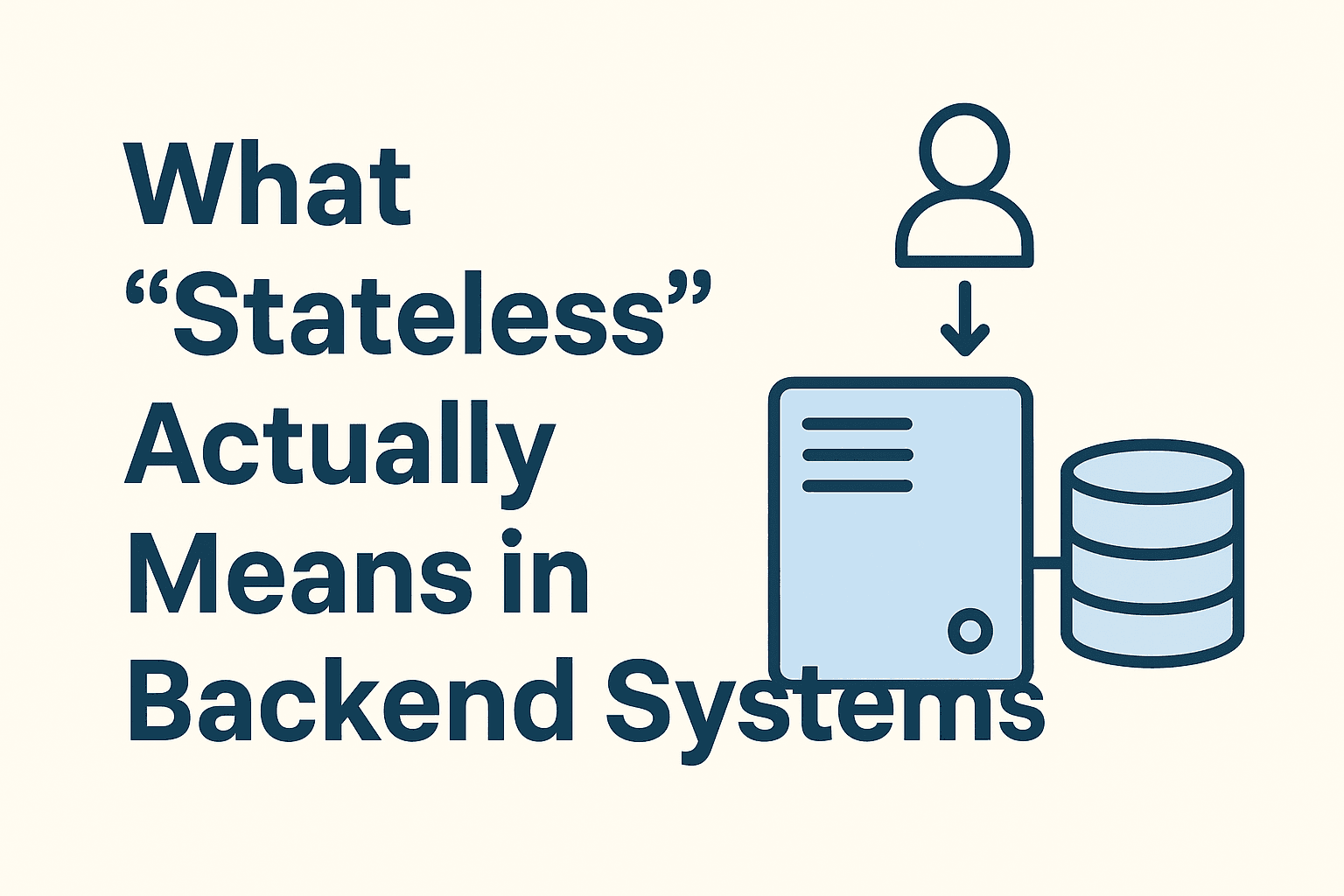 What “Stateless” Actually Means in Backend Systems